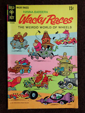 HANNA-BARBERA WACKY RACES THE WEIRDO WORLD OF WHEELS #1 GOLD KEY FINE CONDITION picture