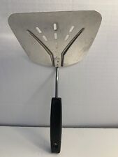 VTG Foley Stainless Wide Curved Spatula Turner Black Handle Kitchen Utensil USA picture
