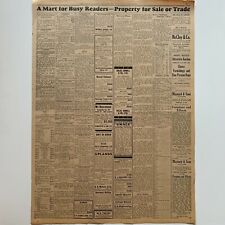 Daily Colonist Vintage Newspaper Page, Victoria, BC 1936 May 13 Pages 15 + 16 picture