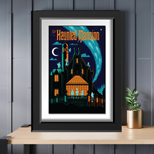 Walt Disney World Haunted Mansion 40th Ghosts Anniversary Poster Print picture