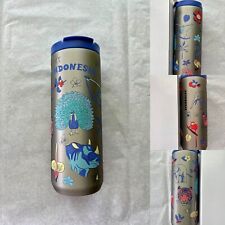Starbucks Tumbler Indonesia Independence Day Special Flora & Fauna Purple Top picture