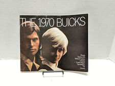 Original 1970 Buick Full Line Deluxe Sales Brochure Catalog Riviera Wildcat GS picture
