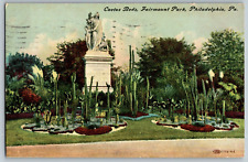 Philadelphia, Pennsylvania - Cactus Beds, Fairmount Park - Vintage Postcard 1911 picture