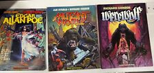 Corbin Catalan Lot Of 3 Book Werewolf Mutant World Poe By Richard Corben picture