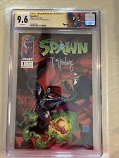 Spawn #1 CGC SS 9.6 Signed by Todd McFarlane 5/1992 1st Al Simmons Custom Label picture