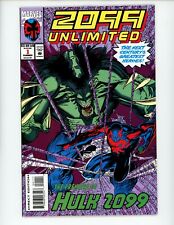 2099 Unlimited #1 Comic Book 1993 VF+ Marvel Hulk Comics picture