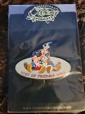 LE 100 Disney Auctions PIN Best Friends Mickey Mouse Donald Goofy Group Hug picture