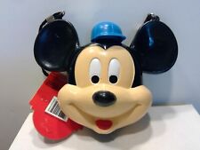 Vintage Walt Disney Mickey Mouse Head Plastic Canteen - NWT picture