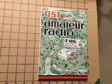 Vintage Unused — QST Amateur radio - Aug 1962 -- v clean but spine damage picture