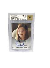 2006 X-MEN Last Stand MOVIE Jean Grey HALEY RAMM Signed Autographed BGS 7.5 picture