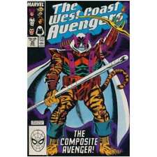 West Coast Avengers #30 1985 series Marvel comics NM minus [y@ picture