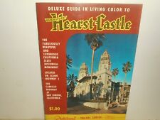 HEARST CASTLE Deluxe Guide in Living Color PLASTICHROME Travel Series Book 1960s picture