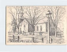 Postcard The Bruton Parish Church Williamsburg Virginia USA picture