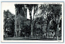 c1920's Christ Church Gardiner Maine ME Unposted Curteich Postcard picture