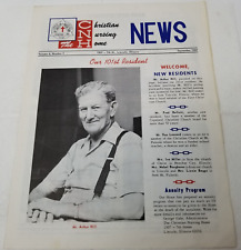 Christian Nursing Home Newsletter September 1967 Joliet Illinois 101st Resident picture