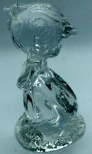 1991 Enesco Samuel J Butcher Young Girl Crystal Glass Figurine 637025 3.5Âx2Â picture
