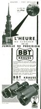 1935 BBT Krauss Antique Magazine Precision Twin Advertising picture