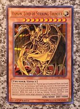Yugioh DUSA-EN097 Hamon, Lord Of Strinking Thunder 1st Edition Ultra Rare NM picture