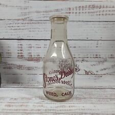 Vintage Stone's Dairy - Weed California Store Bottle ~ With Lid/Cap ~ Very Rare picture
