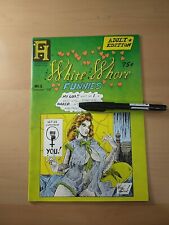 WHITE WHORE FUNNIES #1 (FULL-HORNE 1975) UNDERGROUND COMIX HTF F-/F picture