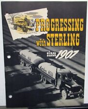 1948 Sterling Truck Progressing With Sterling Since 1907 Sales Magazine picture