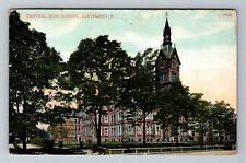 Cleveland OH-Ohio, Central High School, Vintage Postcard picture
