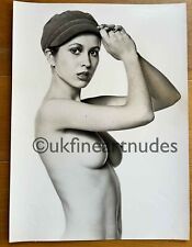Exceptional Rare Large Scale Original Page 3 nude glamour photo - 20 x 14