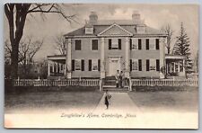 Longfellows Home Cambridge Massachusetts Ma Metropholitan Unp Postcard picture