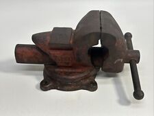 Vintage Dunlap No. 5244 Swivel Base Bench Vise, Made In USA picture