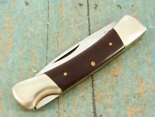 VINTAGE EXPLORER JAPAN MICARTA SQUIRE III 11-383 LOCKBACK POCKET KNIFE KNIVES picture