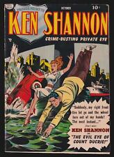 Ken Shannon #1 4.5 VG+ Quality Comic - Oct 1951 picture