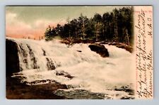 Hiram Falls ME-Maine, Scenic View, Vintage c1907 Postcard picture