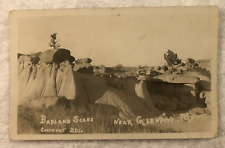 Post Card Bandland Scene, Near Glendive Mont. Posted 1929, RPPC picture