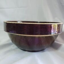 Early 20th Century Antique / Vintage Ceramic Mixing Bowl  4.13lb picture