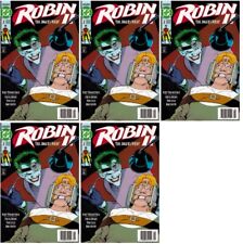 Robin II: The Joker's Wild #2 Newsstand Cover (1991) DC Comics - 5 Comics picture