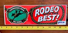 Copenhagen Skoal PRCA “Rodeo With The Best” Sticker Promotional Collectors Item picture