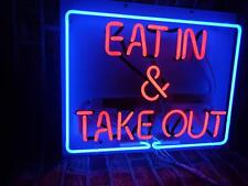 Eat In & Take Out Store Neon Light Sign 20