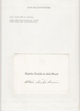 Prince Alois van Liechtenstein Original Autograph, Royalty Liechtenstein (L6418) picture