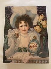 VINTAGE ORINAL AN OLD-FASHIONED GIRL COCA-COLA JIGSAW PUZZLE. VINTAGE picture