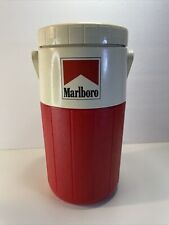 Marlboro Drink Cooler Thermos Coleman Water Jug Vintage Tobacco Collection  picture