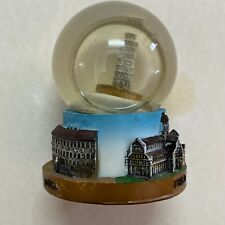 ITALY Pisa Venice Trevi Rome Landmark Snowball Globe Glitter Souvenir picture