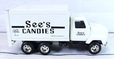 VINTAGE 1987 SEE'S CANDIES  INTERNATIONAL DELIVERY TRUCK MADE BY ERTL picture