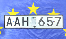 Sweden Swedish License Plate picture