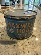 Vintage Maxwell House Coffee Tin From Store. Hatfields And McCoy’s picture
