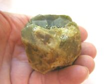 Green garnet crystal RARE specimen Mali 310 gram 2x2 inch bg4 picture