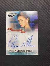 James Bond: Die Another Day 2002 Autograph Card A5 Rosamund Pike _ Miranda Frost picture