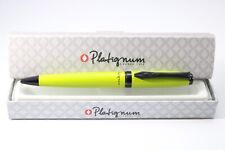 Vintage Platignum Studio Lime Green Ballpoint Pen, (Cased) picture