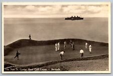 The New St. George Hotel Golf Course. Bermuda Vintage Postcard picture