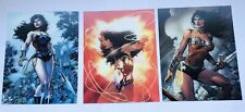 Wonder Woman Commemorative 3D 2017 Collectible Art Cards DC Lee, Hughes, Finch picture