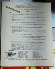 1984 RR Chessie System WV Division Superintendent's Bulletin No. 10 Railroad. picture